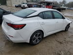 2020 Nissan Sentra Sv White vin: 3N1AB8CV9LY209495