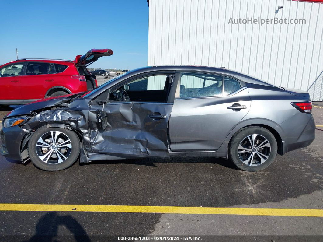 2020 Nissan Sentra Sv Xtronic Cvt Серый vin: 3N1AB8CV9LY242450