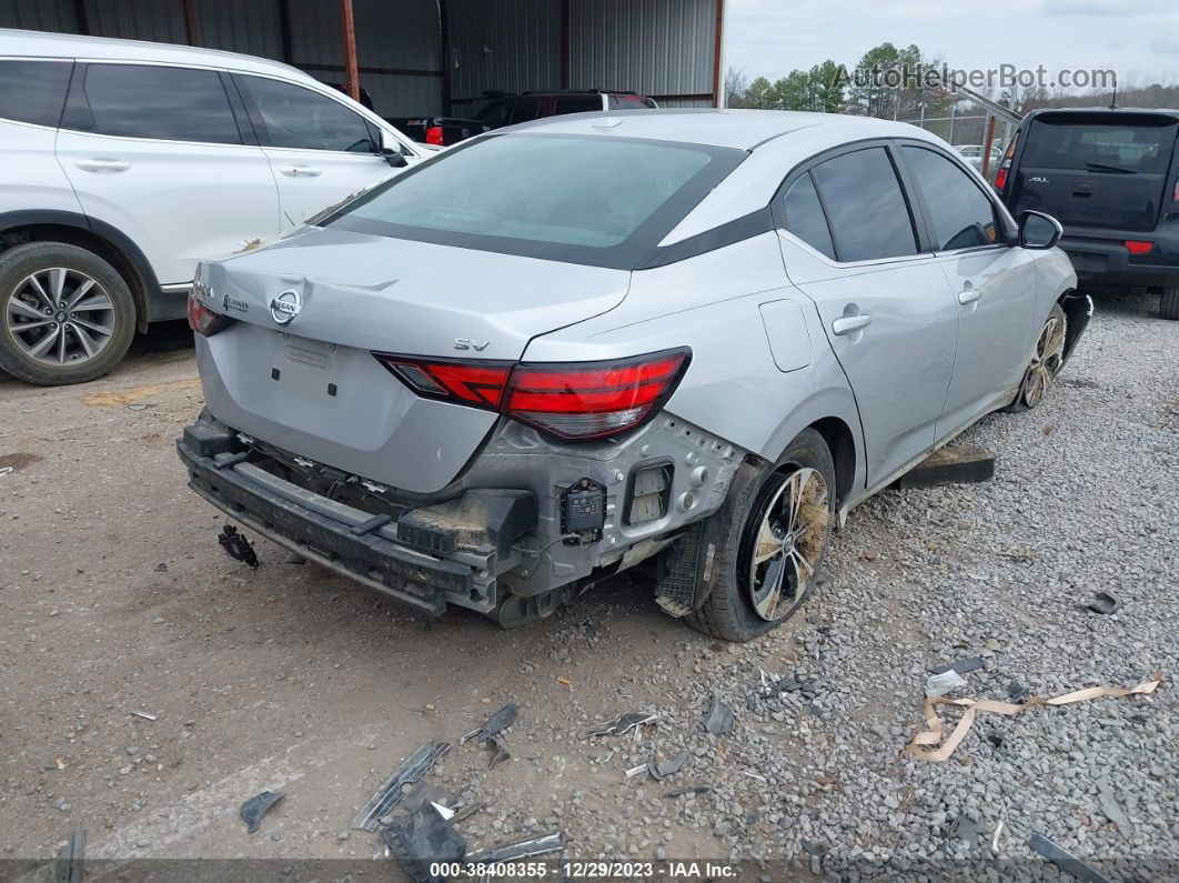 2021 Nissan Sentra Sv Xtronic Cvt Silver vin: 3N1AB8CV9MY217775