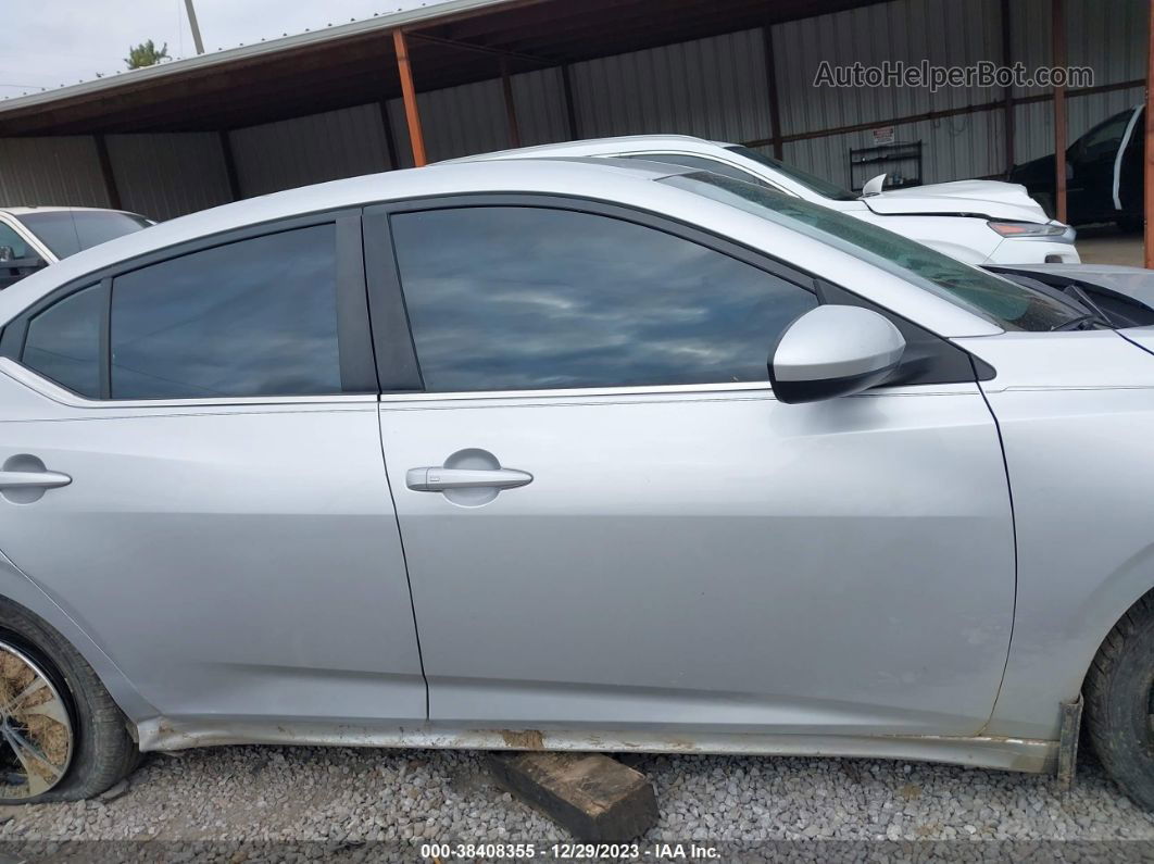 2021 Nissan Sentra Sv Xtronic Cvt Silver vin: 3N1AB8CV9MY217775