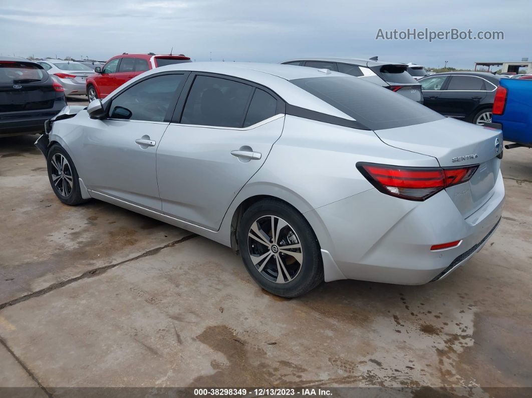 2021 Nissan Sentra Sv Xtronic Cvt Silver vin: 3N1AB8CV9MY226203