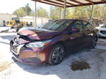 2021 Nissan Sentra Sv Burgundy vin: 3N1AB8CV9MY318718