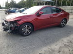 2023 Nissan Sentra Sv Red vin: 3N1AB8CV9PY255799