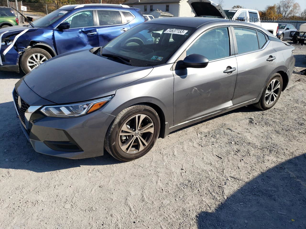 2023 Nissan Sentra Sv Charcoal vin: 3N1AB8CV9PY293226