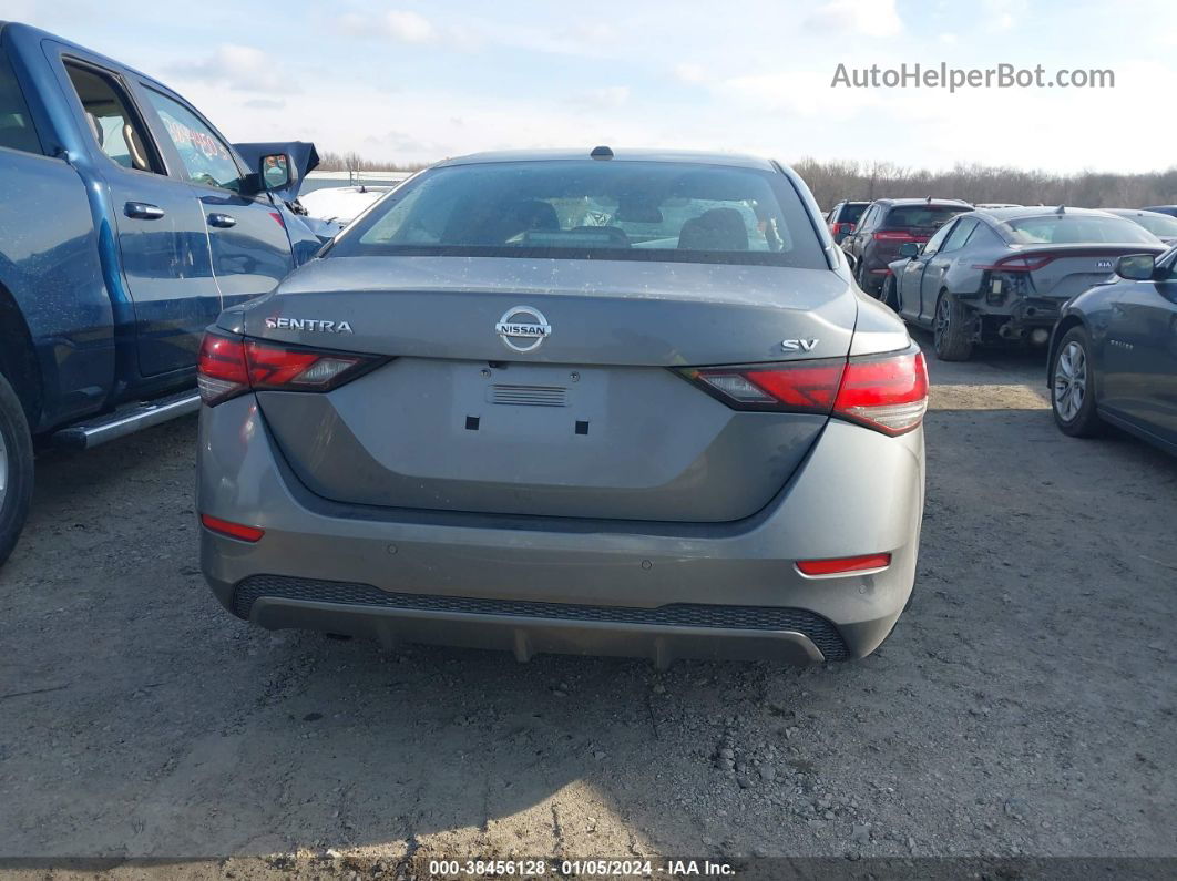 2023 Nissan Sentra Sv Xtronic Cvt Серый vin: 3N1AB8CV9PY317038