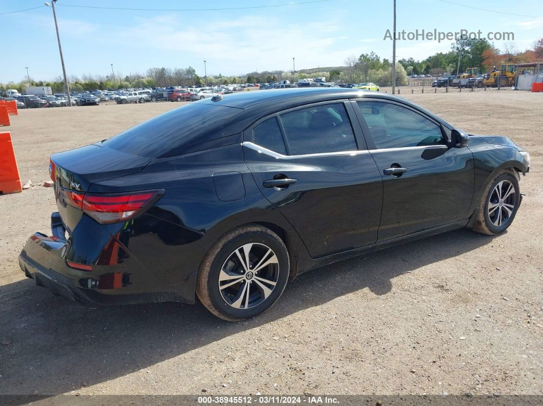 2020 Nissan Sentra Sv Xtronic Cvt Черный vin: 3N1AB8CVXLY231389