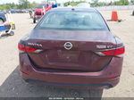 2020 Nissan Sentra Sv Xtronic Cvt Maroon vin: 3N1AB8CVXLY246278