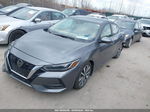 2020 Nissan Sentra Sv Xtronic Cvt Gray vin: 3N1AB8CVXLY295352