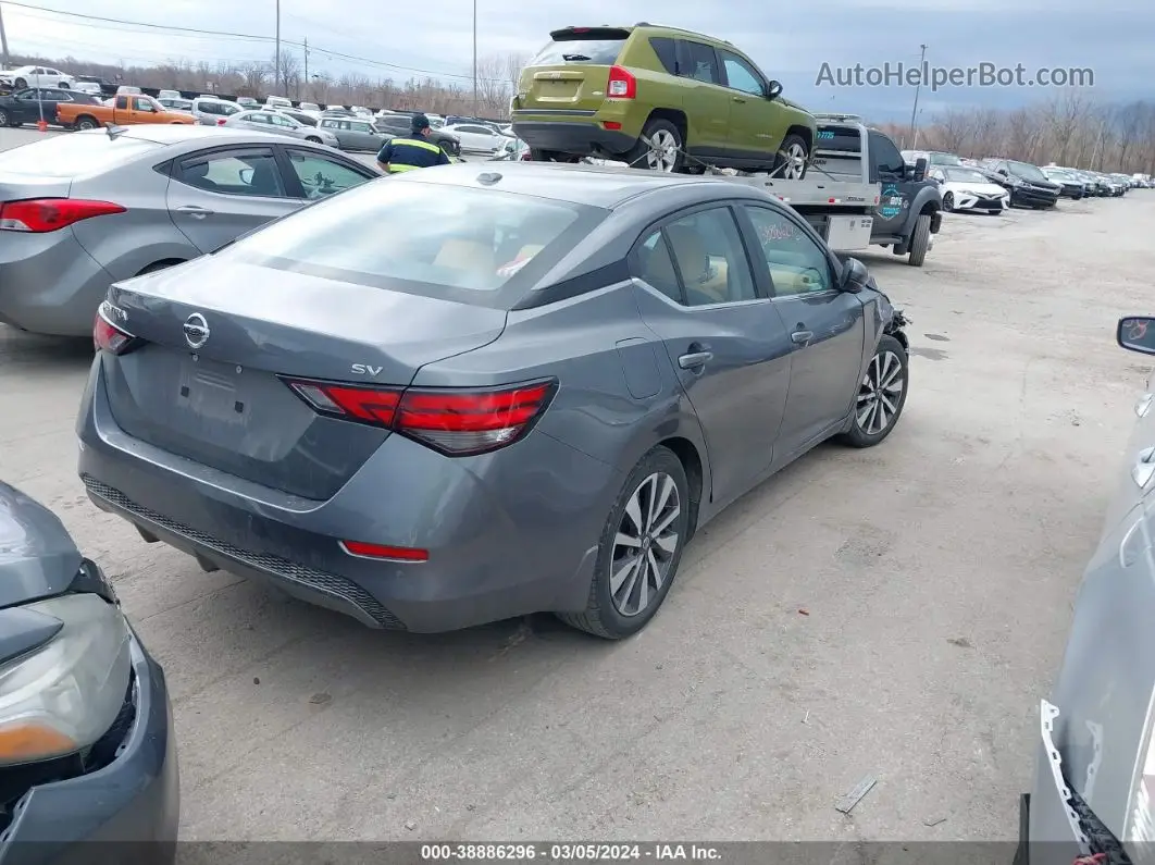 2020 Nissan Sentra Sv Xtronic Cvt Серый vin: 3N1AB8CVXLY295352