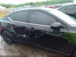 2021 Nissan Sentra Sv Xtronic Cvt Black vin: 3N1AB8CVXMY215355