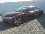 2021 Nissan Sentra Sv Burgundy vin: 3N1AB8CVXMY220166