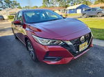 2021 Nissan Sentra Sv Red vin: 3N1AB8CVXMY233287