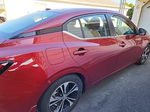 2021 Nissan Sentra Sv Red vin: 3N1AB8CVXMY233287