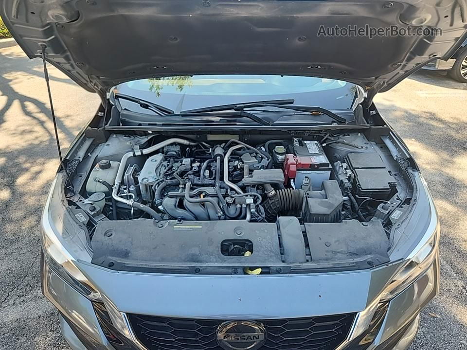 2021 Nissan Sentra Sv Gray vin: 3N1AB8CVXMY241972