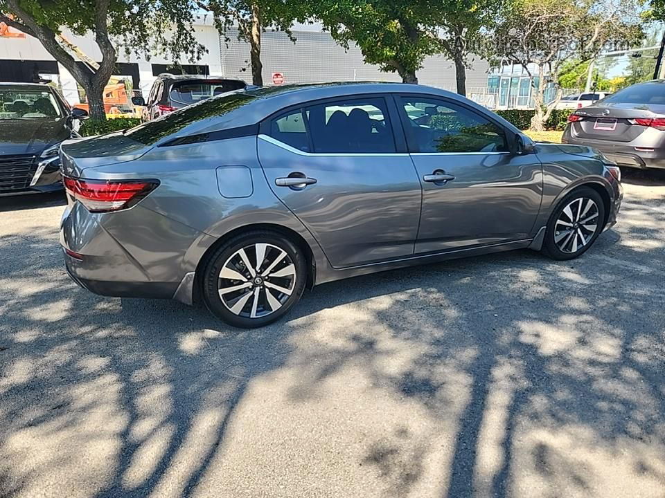 2021 Nissan Sentra Sv Gray vin: 3N1AB8CVXMY241972