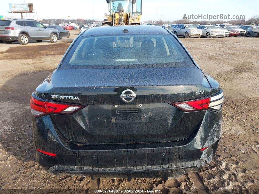 2021 Nissan Sentra Sv Xtronic Cvt Черный vin: 3N1AB8CVXMY256097