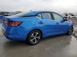 2021 Nissan Sentra Sv Blue vin: 3N1AB8CVXMY312961