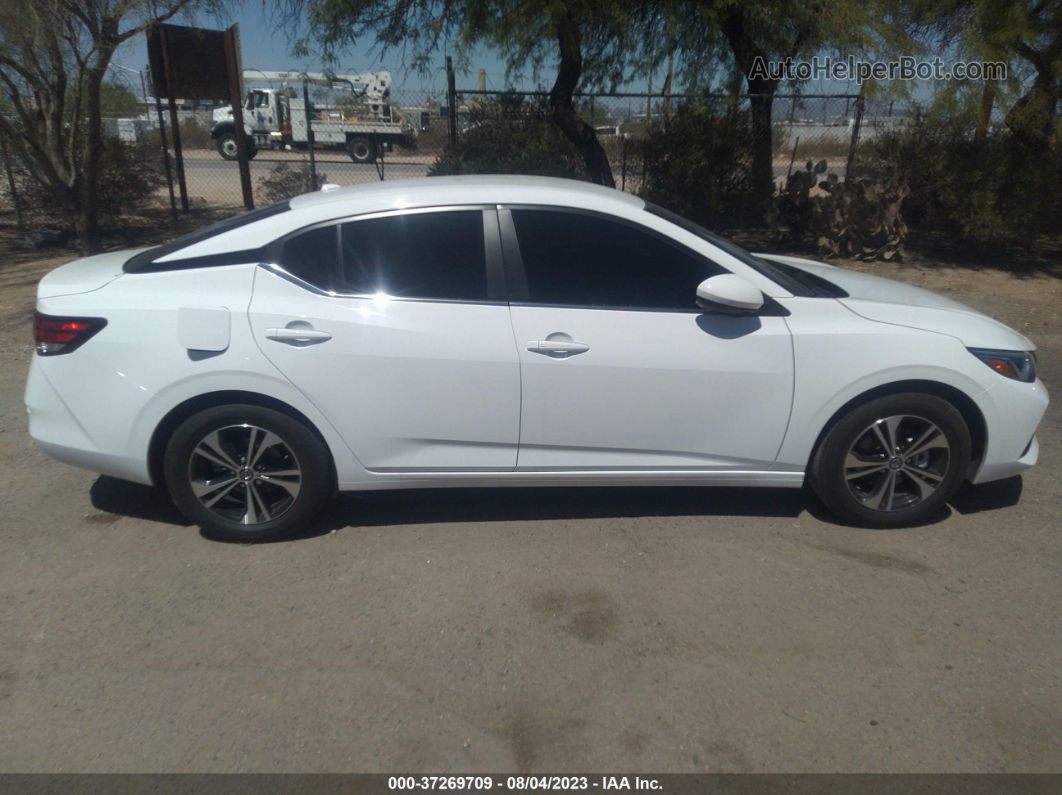 2023 Nissan Sentra Sv White vin: 3N1AB8CVXPY241636