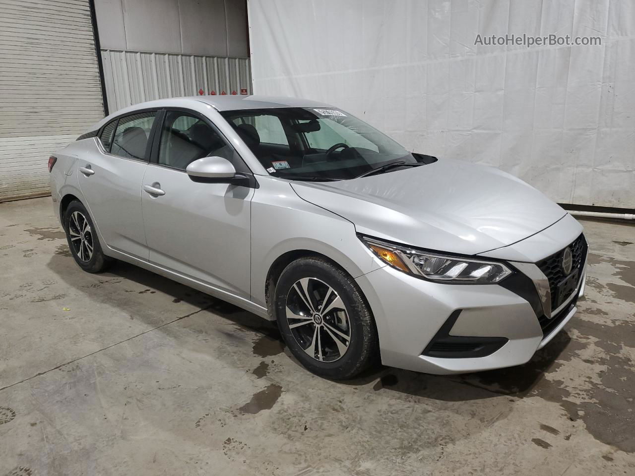 2023 Nissan Sentra Sv Silver vin: 3N1AB8CVXPY279688