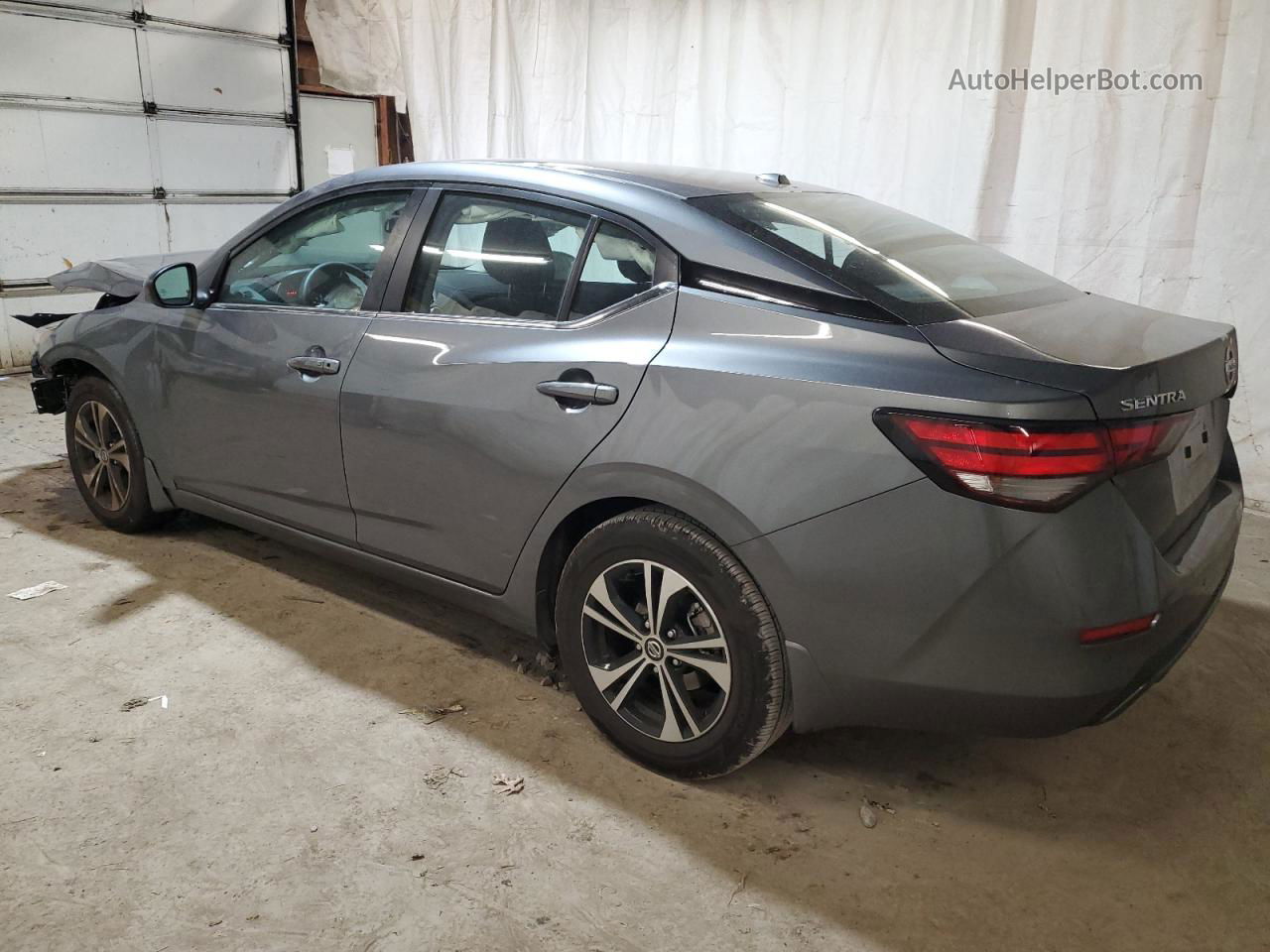 2023 Nissan Sentra Sv Gray vin: 3N1AB8CVXPY288665