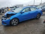 2023 Nissan Sentra Sv Blue vin: 3N1AB8CVXPY309644