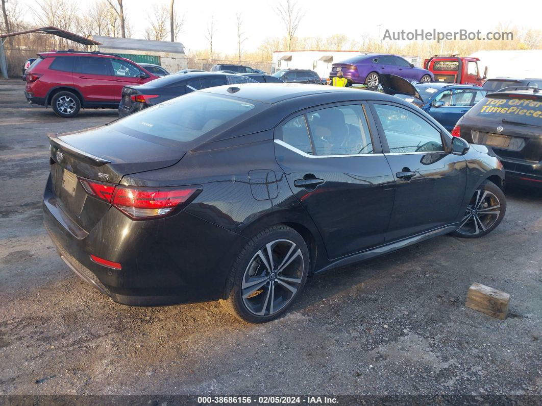 2020 Nissan Sentra Sr Xtronic Cvt Black vin: 3N1AB8DV0LY289963