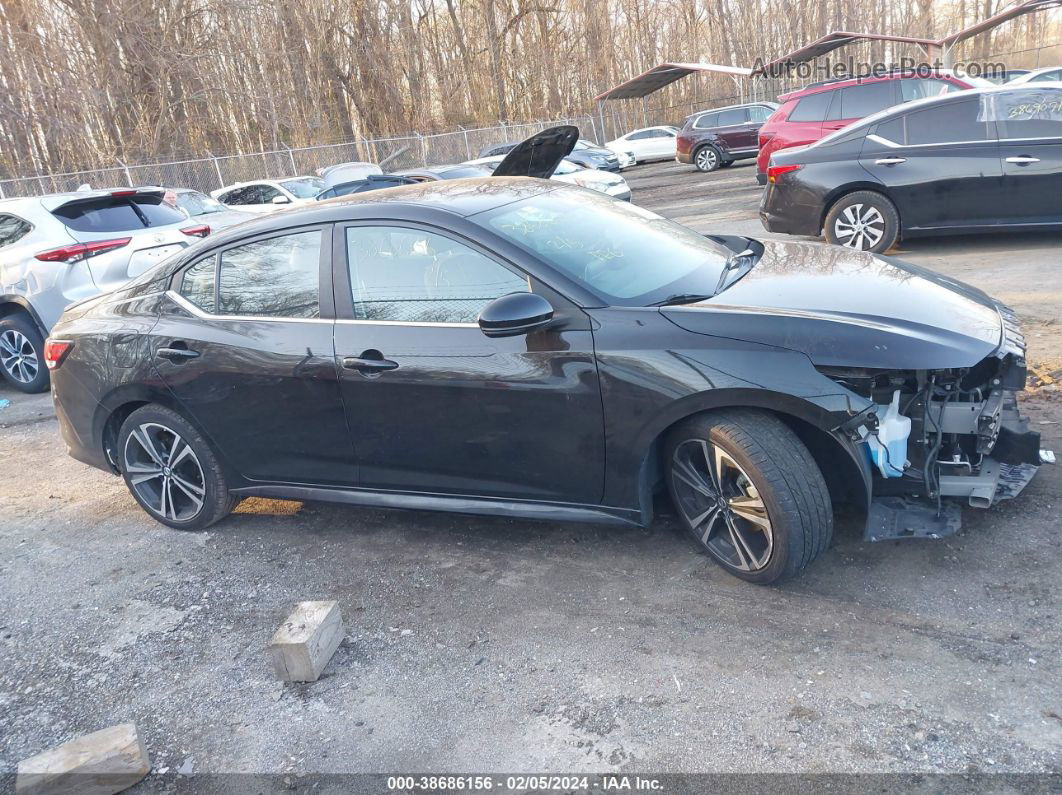 2020 Nissan Sentra Sr Xtronic Cvt Black vin: 3N1AB8DV0LY289963