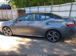 2021 Nissan Sentra Sr Xtronic Cvt Gray vin: 3N1AB8DV0MY264014