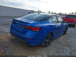 2021 Nissan Sentra Sr Xtronic Cvt Blue vin: 3N1AB8DV0MY309596