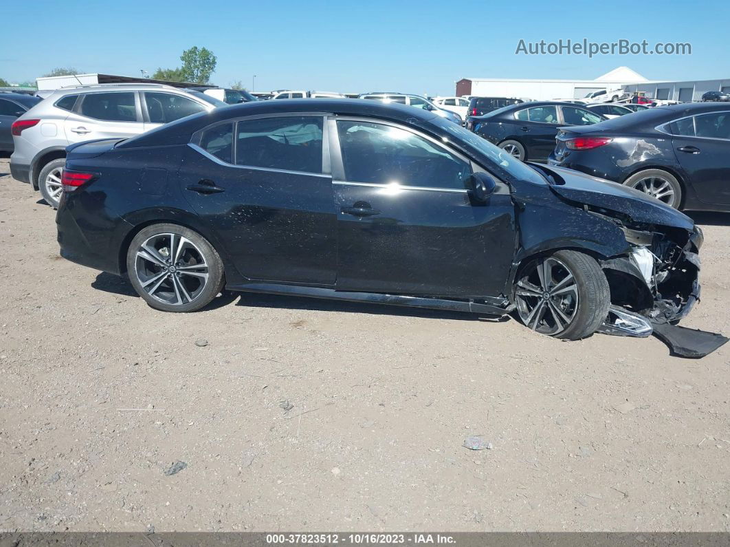 2023 Nissan Sentra Sr Xtronic Cvt Black vin: 3N1AB8DV0PY276605