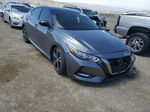 2020 Nissan Sentra Sr Gray vin: 3N1AB8DV1LY242778