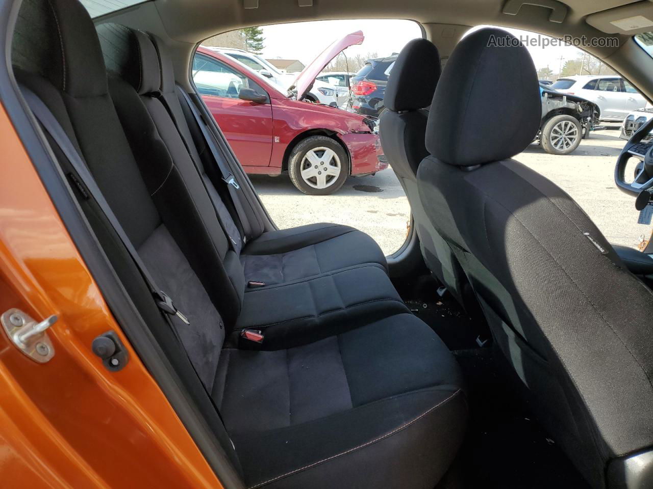 2020 Nissan Sentra Sr Orange vin: 3N1AB8DV1LY259452