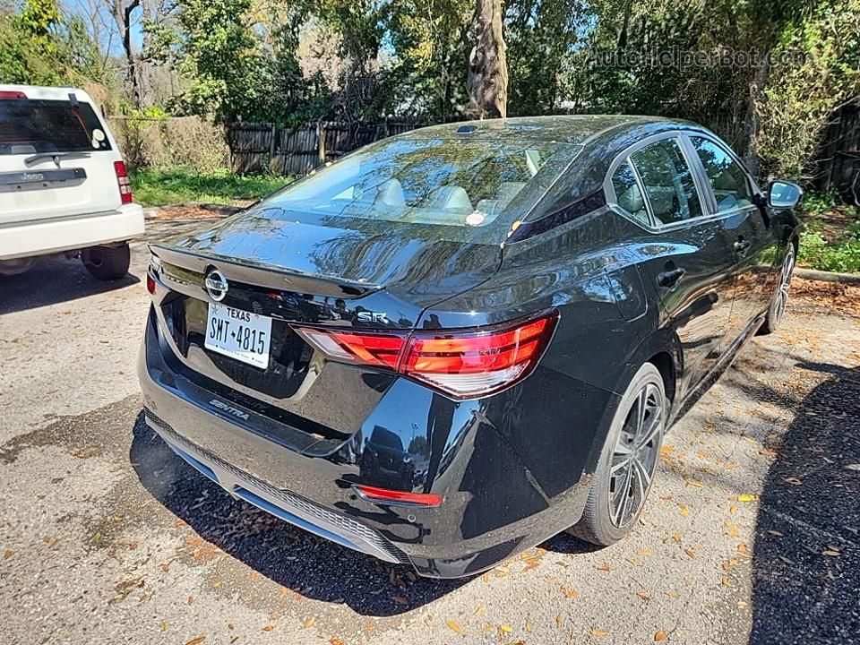 2023 Nissan Sentra Sr Black vin: 3N1AB8DV1PY231320