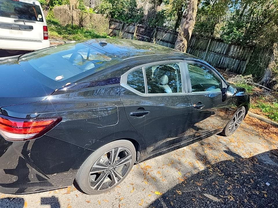 2023 Nissan Sentra Sr Black vin: 3N1AB8DV1PY231320