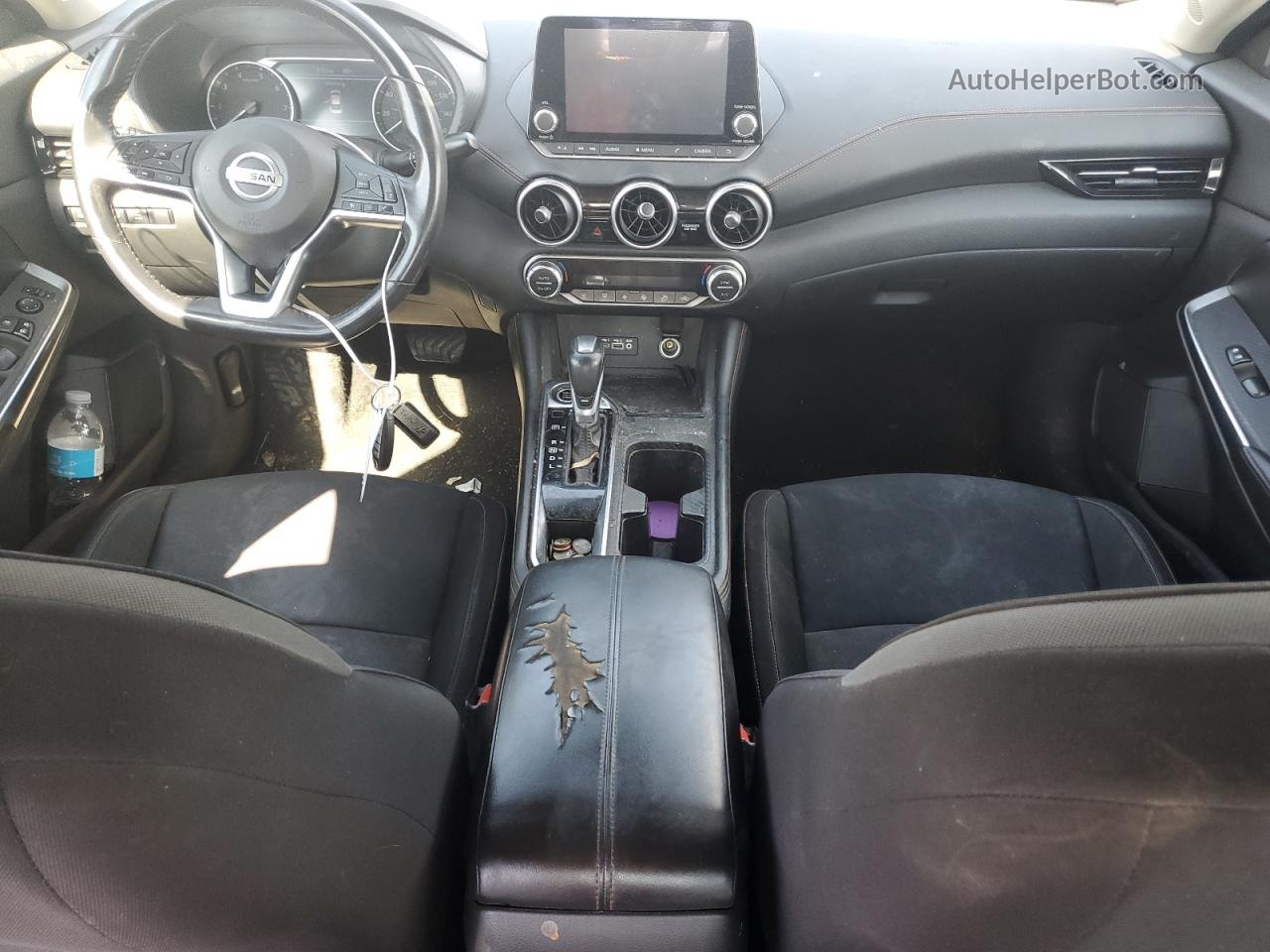 2020 Nissan Sentra Sr Синий vin: 3N1AB8DV2LY265745