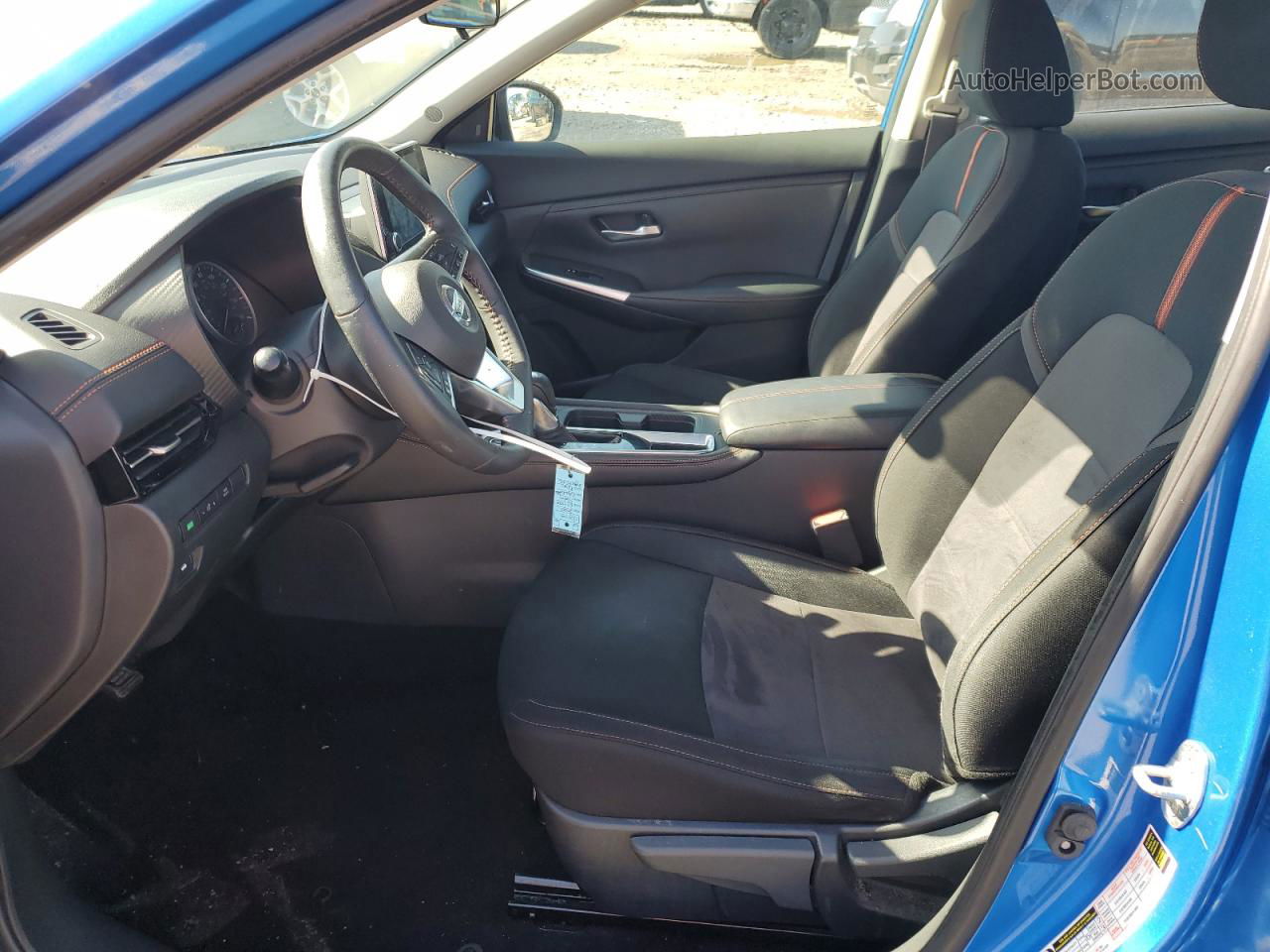 2020 Nissan Sentra Sr Синий vin: 3N1AB8DV2LY313342