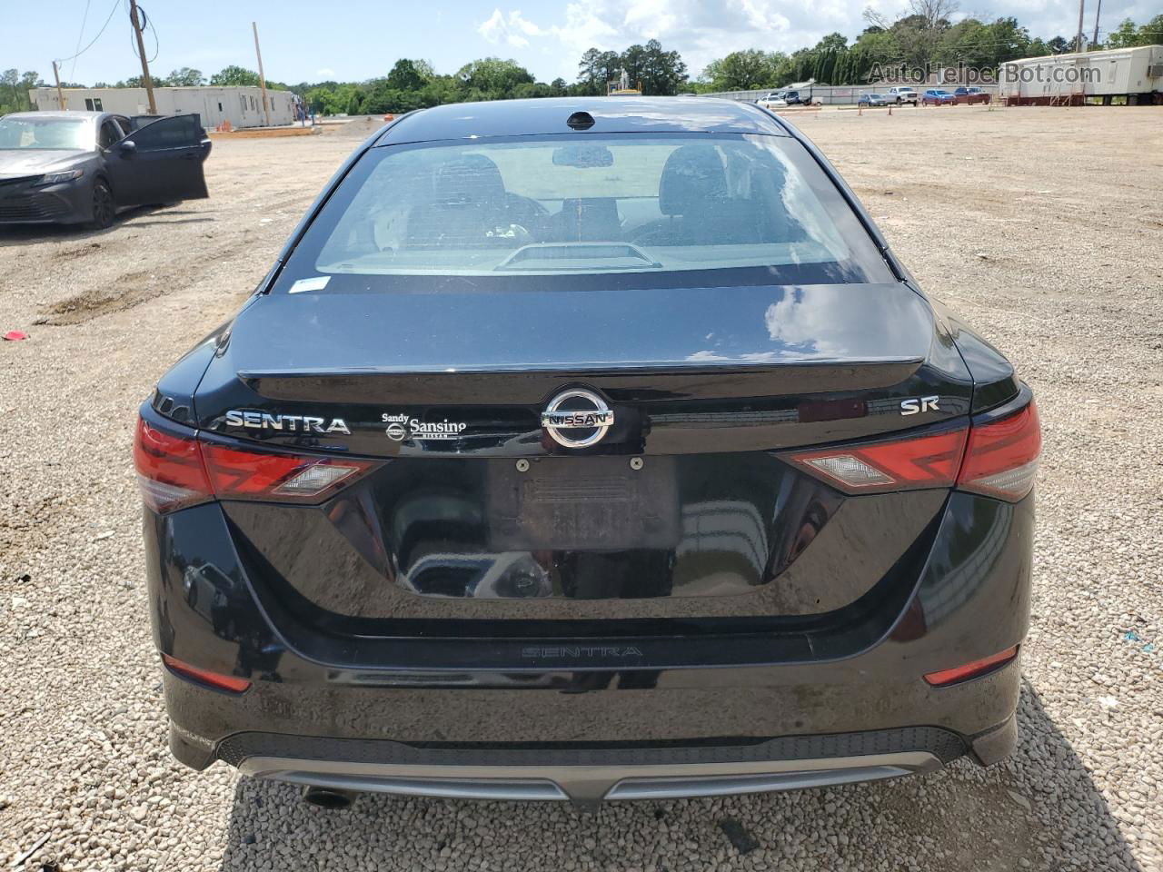 2021 Nissan Sentra Sr Black vin: 3N1AB8DV2MY269697