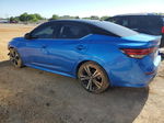 2021 Nissan Sentra Sr Blue vin: 3N1AB8DV2MY287424