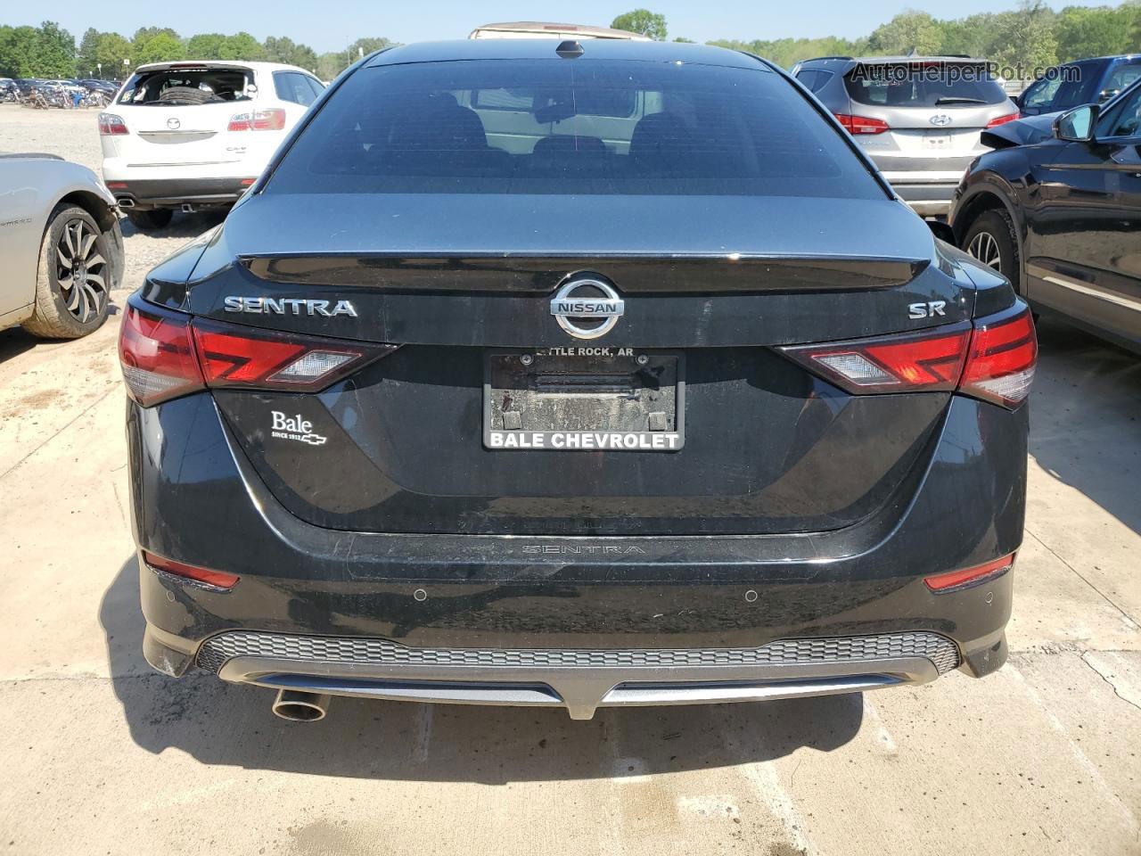 2021 Nissan Sentra Sr Black vin: 3N1AB8DV3MY243724