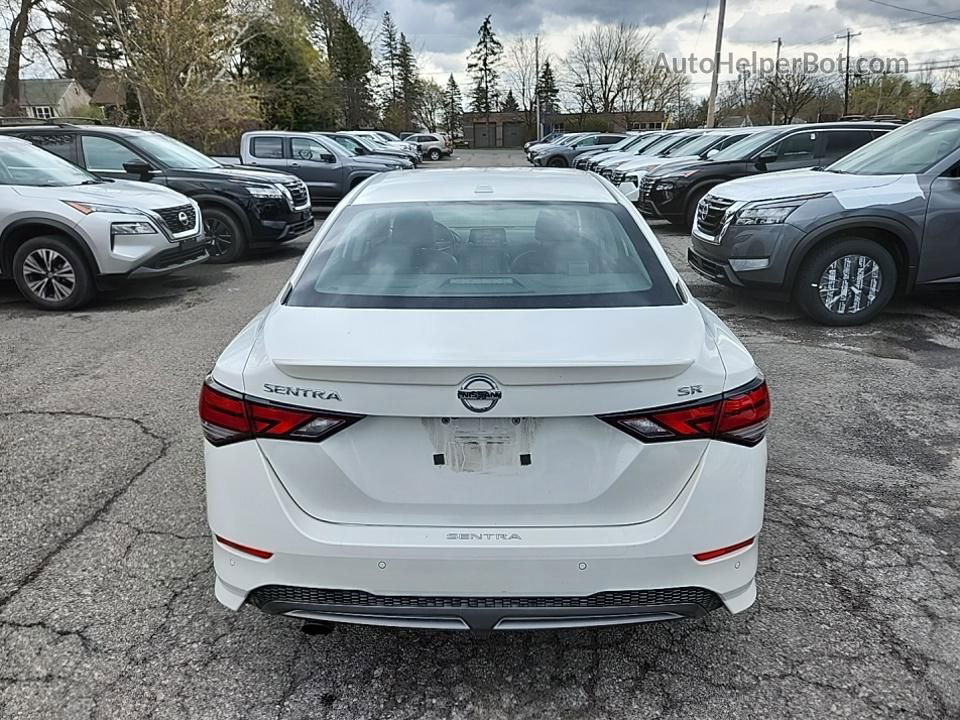 2021 Nissan Sentra Sr White vin: 3N1AB8DV3MY314694