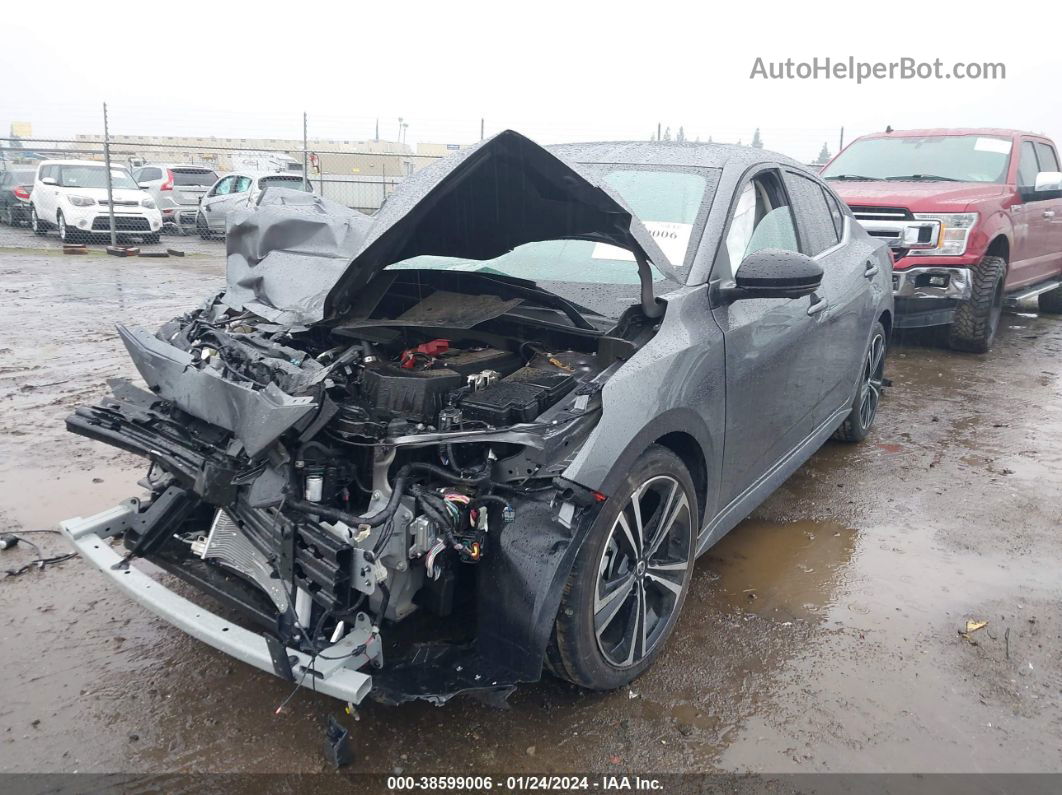 2023 Nissan Sentra Sr Xtronic Cvt Gray vin: 3N1AB8DV3PY272581