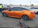 2020 Nissan Sentra Sr Xtronic Cvt Orange vin: 3N1AB8DV4LY230916