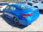 2020 Nissan Sentra Sr Xtronic Cvt Blue vin: 3N1AB8DV4LY289982