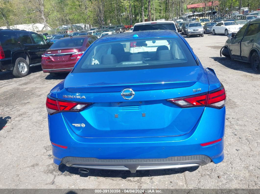 2020 Nissan Sentra Sr Xtronic Cvt Blue vin: 3N1AB8DV4LY289982