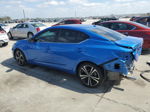 2021 Nissan Sentra Sr Blue vin: 3N1AB8DV4MY244879