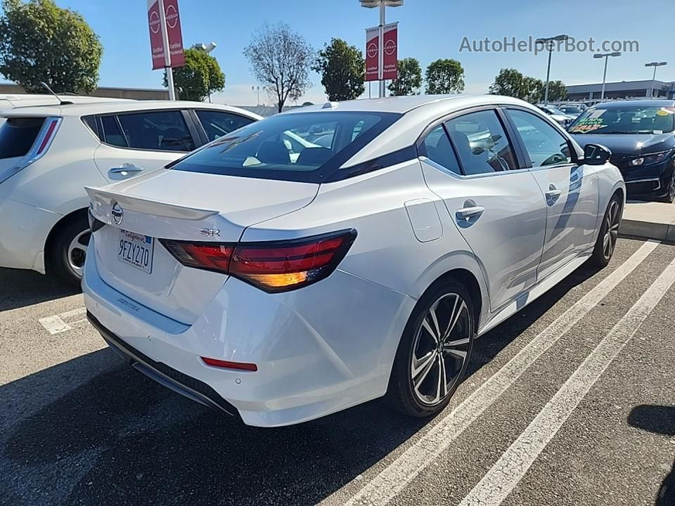 2023 Nissan Sentra Sr White vin: 3N1AB8DV4PY244904