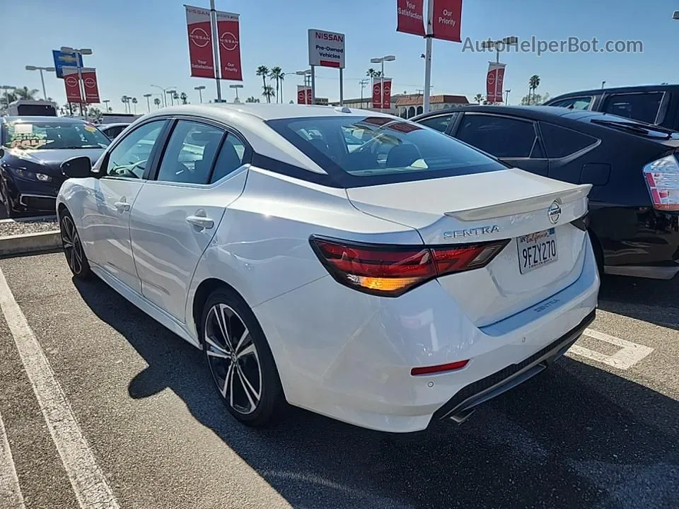 2023 Nissan Sentra Sr White vin: 3N1AB8DV4PY244904