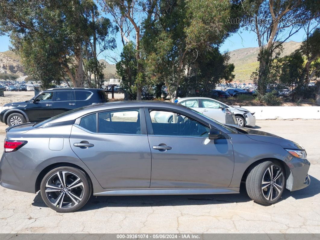 2023 Nissan Sentra Sr Xtronic Cvt Gray vin: 3N1AB8DV4PY265607