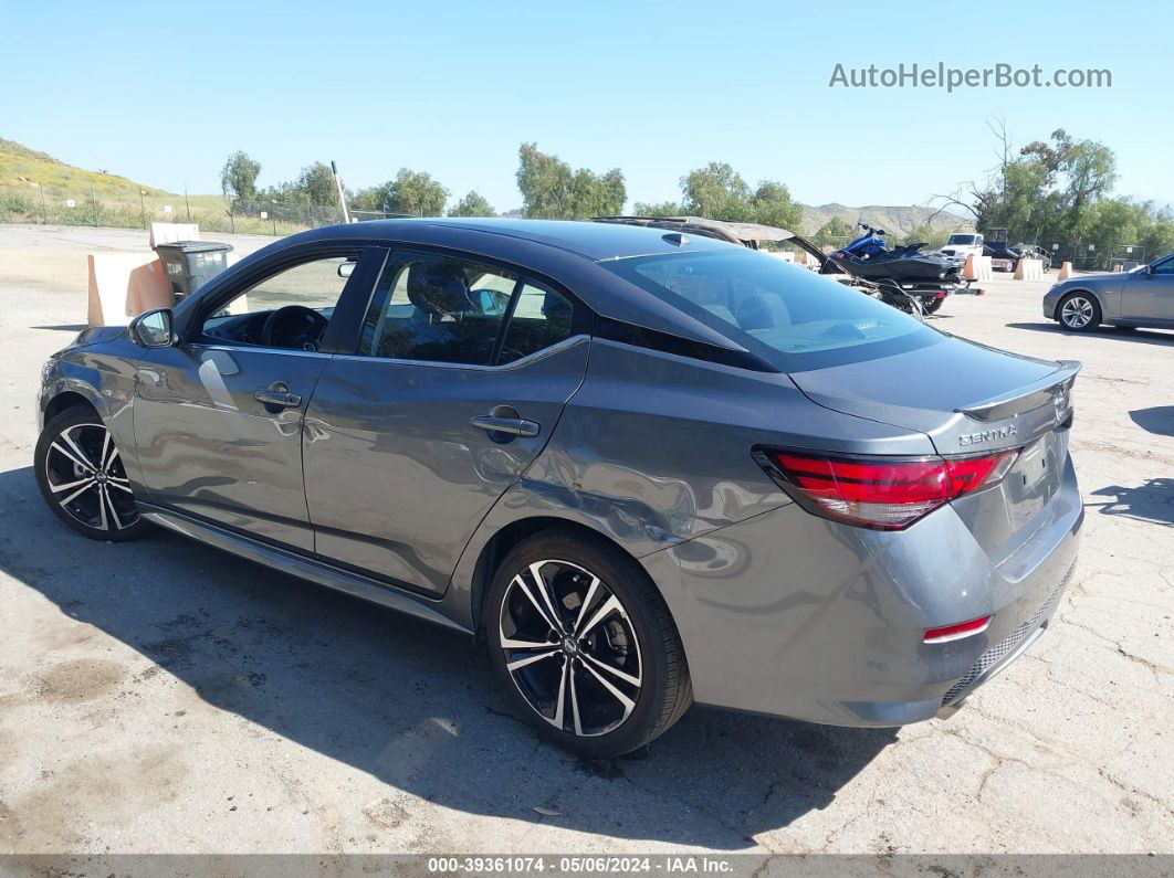 2023 Nissan Sentra Sr Xtronic Cvt Gray vin: 3N1AB8DV4PY265607