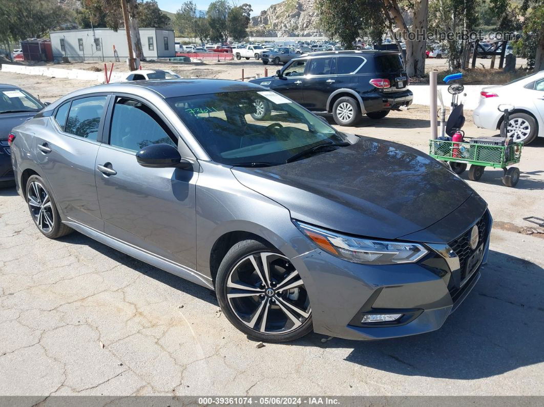 2023 Nissan Sentra Sr Xtronic Cvt Gray vin: 3N1AB8DV4PY265607